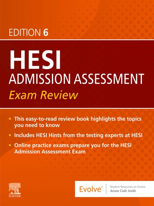 Title details for Admission Assessment Exam Review--E-Book by HESI - Available